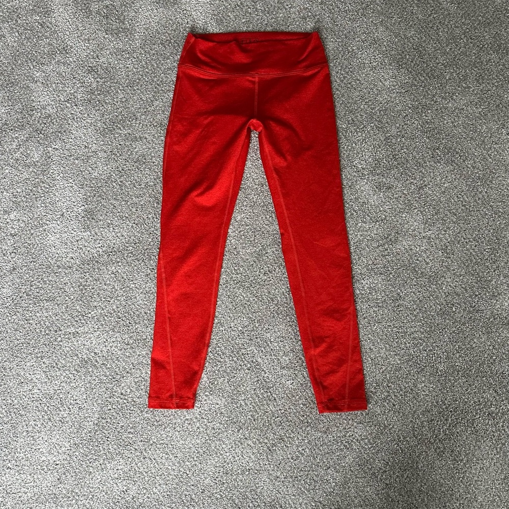 Heather lava Apex leggings